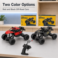Voiture télécommandée tout-terrain électrique rechargeable à quatre roues motrices pour pilotes expérimentés
