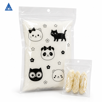 Sacs refermables transparents avec trou de suspension, pochettes plates en plastique transparent refermables pour collations, biscuits, qualité alimentaire, impression personnalisée