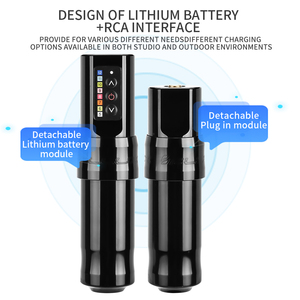 เครื่องสักไร้สายคุณภาพสูง 2000mAh สำหรับงานไลน์และลงเงา มอเตอร์ทรงพลัง เหมาะสำหรับสตูดิโอและมืออาชีพ - Product Image 3