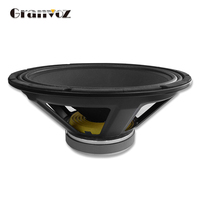 Speaker Subwoofer Profesional DJ 600 Watt 18 inci dengan Konstruksi Baja 5.1 Saluran, Impedansi 4/8 Ohm untuk KTV dan Klub Malam