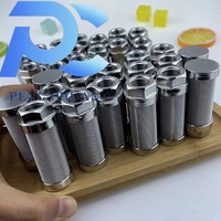 Tube en fil métallique soudé en spirale en acier inoxydable, maillage poreux, fil sinterisé, filtre à liquide, écran perforé pour sablage