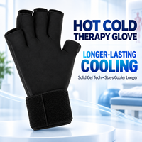 Gants de rééducation à gel froid ajustables pour le refroidissement des mains et des doigts, thérapie du canal carpien, usage domestique, emballage personnalisé