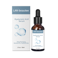 Sérum Visage Anti-Âge à la Vitamine C et à l'Acide Hyaluronique, Blanchissant, Liquide, Naturel et Biologique, Soin de la Peau Ciblé, Marque Privée