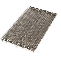 Cinta Transportadora de Malla Espiral de Acero Inoxidable 304 316 de Alta Calidad, Tamaño Personalizado, para Horno, Uso en Restaurantes, Grado Alimenticio