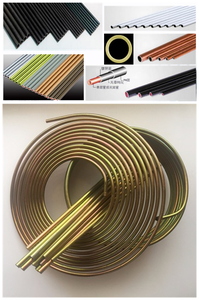 30Meter Per Rol <span class=keywords><strong>3</strong></span>/16 1/4 5/16 <span class=keywords><strong>3</strong></span>/8 1/<span class=keywords><strong>2</strong></span> Goede Afdichting Thermisch Gegalvaniseerde Dubbelwandige Gelaste Stalen Bundy Buis Flexibele Rempijp - Product Image 6