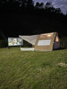 2025 nóng bán thổi lên Inflatable Movie màn hình chiếu ngoài trời Màn hình máy chiếu - Product Image 4