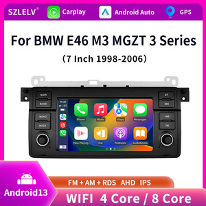 BM E46 M3 MGT 318320325330 Sistema de control central del automóvil Pantalla grande Navegación Cámara de visión trasera Conexión USB CarPlay 1 año 4GB - Product Image 5