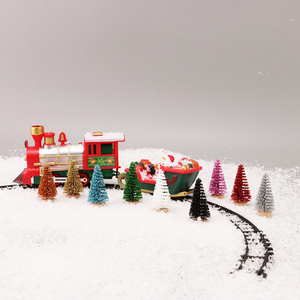 Sanwei Bán Buôn Cửa Sổ Máy Tính Để Bàn Món Quà Kỳ Nghỉ Trang Trí Nội Thất Dễ Thương Nhỏ Màu Xanh Lá Cây Cây Thông Đồ Trang Trí Nhân Tạo Mini Cây Giáng Sinh - Product Image 3