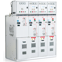 Unité de distribution annulaire (RMU) isolée au gaz SF6 SRM-12/SRM-24, armoire de commutation modulaire entièrement scellée 12/24 kV IP40 pour distribution d'énergie