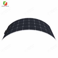 Hocheffizientes SunPower-Zellen ETFE Flexibles Solarmodul für Wohnmobile, Wohnwagen und Boote mit 550W 450W 350W Dachmontagesystem