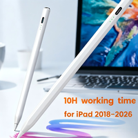 Stylet magnétique pour iPad Pro avec rejet de la paume, écriture inclinable, pointe POM de 1,5 mm, capacité active, pointe remplaçable, précision au niveau des pixels