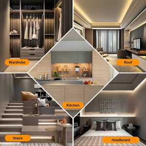 12V/24V IP68 Waterproof 8mm Outdoor LED Strip Lights with CRI95 Dimmable Smart Control Multi-Color Options - Product Image 5
