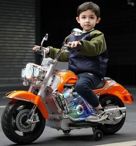<span class=keywords><strong>Moto</strong></span> électrique pour enfants de style Harley à <span class=keywords><strong>prix</strong></span> avantageux, 12V, lumières colorées, <span class=keywords><strong>moto</strong></span> tout-terrain pour enfants avec <span class=keywords><strong>roues</strong></span> d'apprentissage - Product Image 1