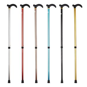 Bastón de extensión de dos secciones, bastón extensible antideslizante para personas mayores, bastón de senderismo - Product Image 1