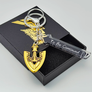 Llaveros Metálicos Personalizados Creativos con Logotipo <span class=keywords><strong>de</strong></span> Empresa, Diseño 2D y 3D, Letras <span class=keywords><strong>de</strong></span> Dibujos Animados Fundidas a Presión, Esmalte Duro, Llaveros <span class=keywords><strong>JOJO</strong></span> al por Mayor - Product Image 2