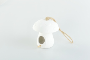 Klaar Om Mini Keramische Vogelhuisje Paddestoel Decoratieve Objecten Voor Huis Of Tuin Te Verzenden - Product Image 5