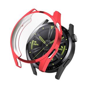 Coque de protection souple pour Huawei Watch <span class=keywords><strong>GT3</strong></span> <span class=keywords><strong>42mm</strong></span> 46mm, boîtier de protection en TPU galvanisé - Product Image 2
