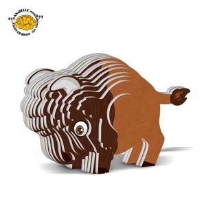 Rompecabezas 3D de Animales, Artículos Interesantes, Tigre, León, Oveja, Elefante, Yak, Conejo, Jirafa, Ballena, Tiburón, Delfín, Langosta, Modelo de Animal - Product Image 1