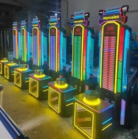 Équipement de jeu de carnaval interactif, machine de boxe électronique pour enfants et adultes, utilisation en aire de jeux intérieure