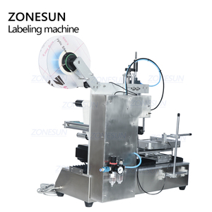 ZONESUN ZS-TB180 Bán Tự Động Nước Hoa Bảng Phẳng Top Máy Tính Để Bàn Sticker Dính Vuông Chai Dán Nhãn Máy Bay - Product Image 6