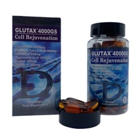 Compléments alimentaires à base de plantes sous marque privée : Capsules de L-glutathion et Vitamine C pour le blanchiment de la peau, Gélules molles de L-glutathion pour le blanchiment