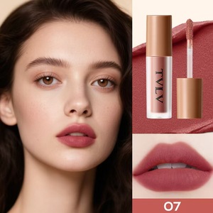 ลิปกลอสแบบฉลากส่วนตัว วีแกน เนื้อแมทท์ สีนู้ด 10 สี กันน้ำ ลิปกลอสเนื้อฉ่ำ ขายส่ง - Product Image 6