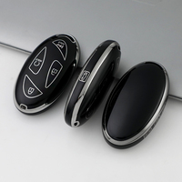 Coque de protection pour clé de voiture en TPU souple de qualité supérieure pour Hyundai IONIQ 6 Grandeur GN7 Sonata Elantra porte-clés porte-clés sac accessoires
