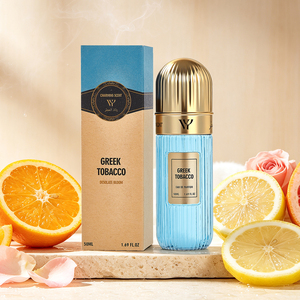 <span class=keywords><strong>Parfum</strong></span> Tabac Jamaïcain 50ML Boisé Épicé Vanille Cannelle Bois de Santal Homme Femme OEM Vente Directe Usine Faible MOQ Prêt à Expédier - Product Image 3