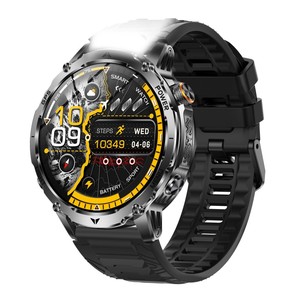 นาฬิกาอัจฉริยะ <span class=keywords><strong>AK102</strong></span> รองรับการโทรผ่านบลูทูธ ตรวจสอบสุขภาพ แจ้งเตือนข้อความ แบตเตอรี่ขนาดใหญ่ นาฬิกาสปอร์ตกลางแจ้งสำหรับผู้ชาย - Product Image 3