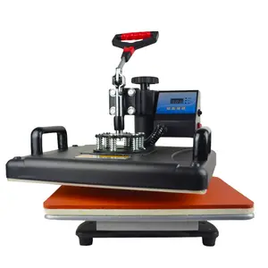 Hot Sale 5 in 1 Sublimation Digitale Heiß press maschine Flache Heiß press maschine