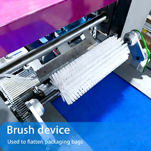 Machine d'emballage de type oreiller à grande vitesse pour produits de la mer, pour l'emballage d'algues séchées et de peau de méduse séchée - Product Image 3