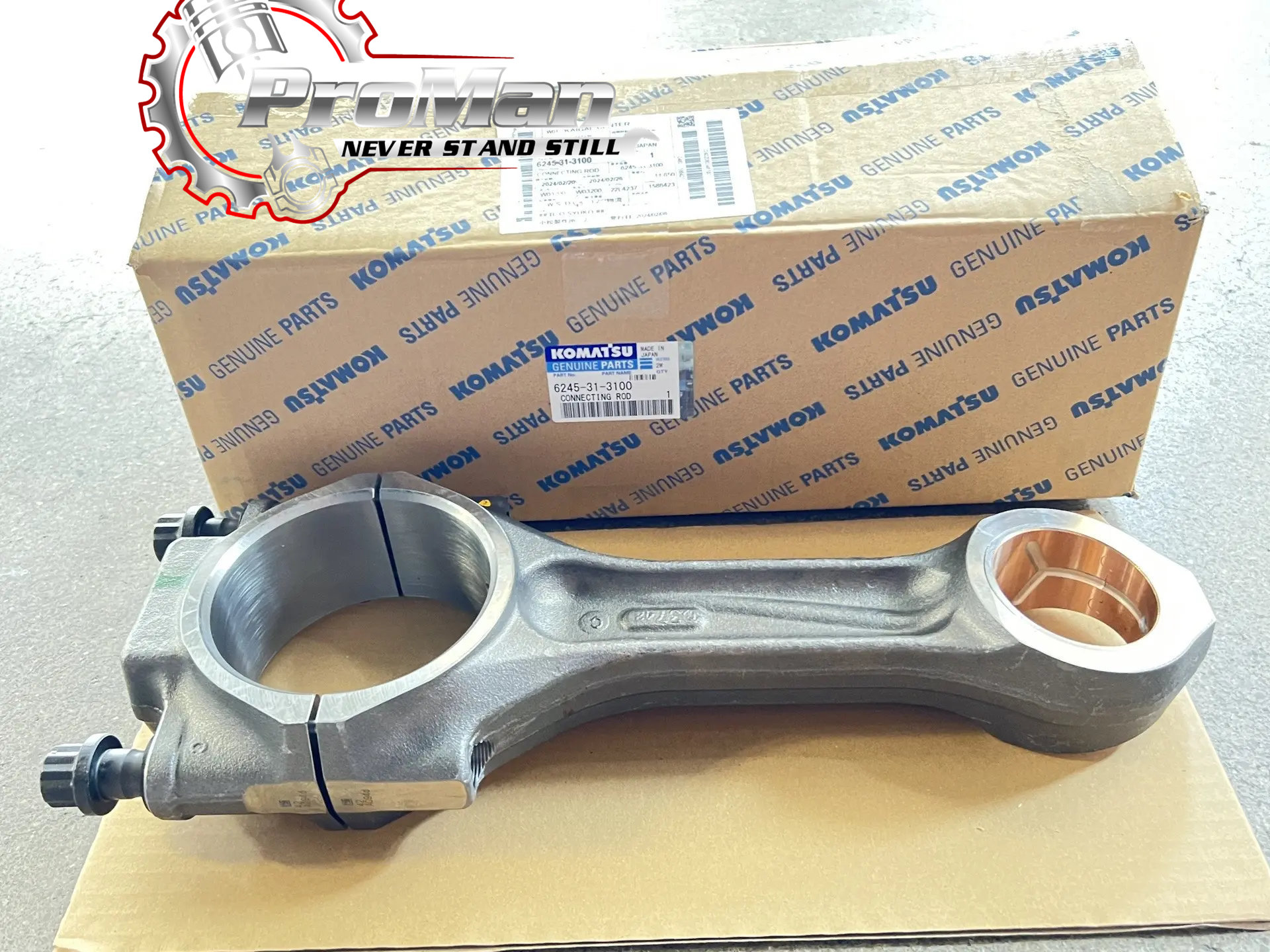 Komatsu 702-16-02190 Lever Assembly for Dump Trucks HM300-HM400