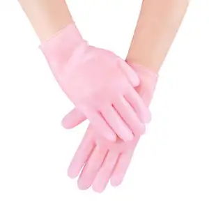 Guantes hidratantes para spa, guantes de gel para dormir durante la noche, cura el eccema, piel seca agrietada para el tratamiento de reparación