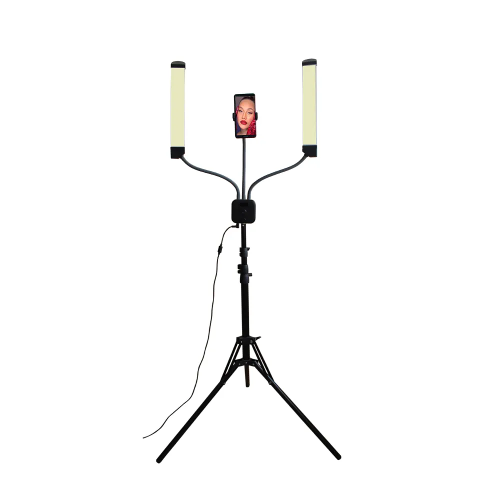 תמונה/סטודיו/טלפון/וידאו מקצועי Led Ringlight עם מסנן מראה חצובה Stand Led מנורת טבעת אור עבור צילום אור