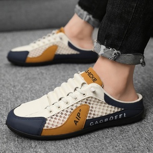 Men's Sporty Mesh TPU Lightweight Sports <b>Shoes</b> Lace-Up Casual Walking <b>Shoes</b> for Spring/Winter - Product Image 6