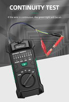 Herramienta de telecomunicaciones FY8172, RJ45, RJ11, STP, UTP, LAN, diagnóstico de tono, rastreador de cable de red, detección de vida PoE
