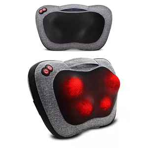 2025 nouveau intelligent compresse Vibration soulagement de la douleur mousse à mémoire soutien du cou cervical chaleur Massage oreiller Relaxation traiter coussin coussin - Product Image 1