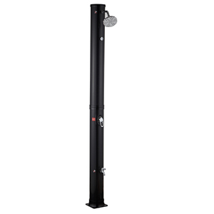 2023 NOUVEAU LANCEMENT <span class=keywords><strong>PVC</strong></span> corps rond <span class=keywords><strong>douche</strong></span> extérieure deux sections <span class=keywords><strong>douche</strong></span> de jardin facile à installer 38l <span class=keywords><strong>solaire</strong></span> avec thermomètre - Product Image 5