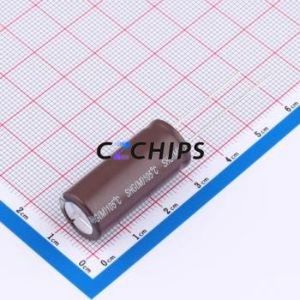 Condensateur électrolytique en aluminium à montage traversant DHG050M158L300S1AA, montage traversant, D13xL30mm 1500uF 20% 50V 3A-100kHz - Product Image 2