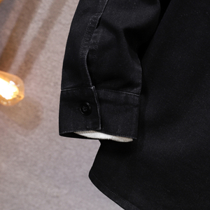 Cappotto Invernale Taglie Forti Giacca di Jeans Oversize con Lavaggio Acido Elasticizzato - Product Image 5