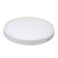 LED de Sobrepor panneau led monté en surface 6w 12w 18w 24w rond carré led panneau éclairage pour personnel