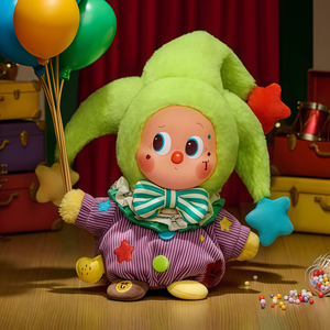 Portachiavi Originale POPMART Serie Why so Serious in Vinile Peluche Labubu Dimoo Hacipupu Scatola a Sorpresa Circo Clown Decorazioni di Halloween - Product Image 3