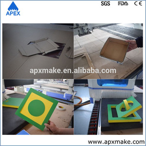 Productos al por mayor Italia husillo cnc máquina de corte de cuero Aplicación de cuero de alfombra de tela - Product Image 2