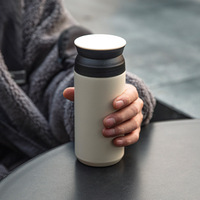 Bouteille d'eau en acier inoxydable japonais 304 avec filtre, bouteille d'eau thermique portable de sport en plein air, thermos, flacon isotherme sous vide