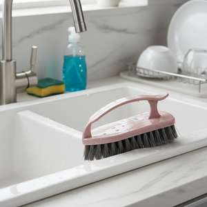 Cheap Plastic <b>Scrub</b> <b>Brush</b> Kitchen Cleaner Dispensing Dish <b>Brush</b> Cleaning <b>Brush</b> Hard Fibre - Product Image 3