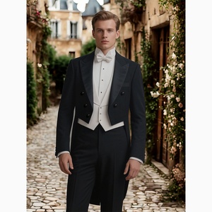 Veste BMT10 pour hommes, style italien, coupe ajustée, décontractée, respirante, anti-plis, coupe-vent, brodée - Product Image 5