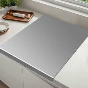 40x30 cm Double-Sided Rectangle Stainless Steel Chopping Block Household Rolling Kneading Panel Fruit Cutting <strong>Kitchenware</strong> - Product Image 1