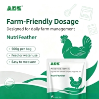 Prémélange de fer chélaté et de zinc en gros pour améliorer le plumage de la volaille et soulager les troubles de la plume causés par le circovirus
