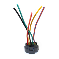 Konektor Kabel Harness Otomotif Jepart DJ7067-2-21 6Pin Hitam, Kabel Pigtail untuk Sambungan Listrik Mobil, Sedang Diskon