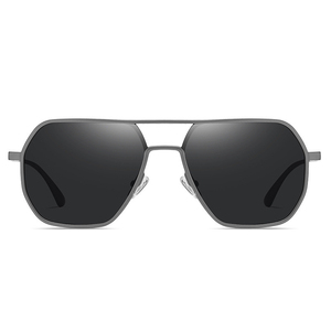 Sunway <b>Eyewear</b> 2024 Oversize Vintage Sunglasses Double Bridge Men Polarized Sport Sunglasses UV400 Night Vision Custom Logo - Product Image 4